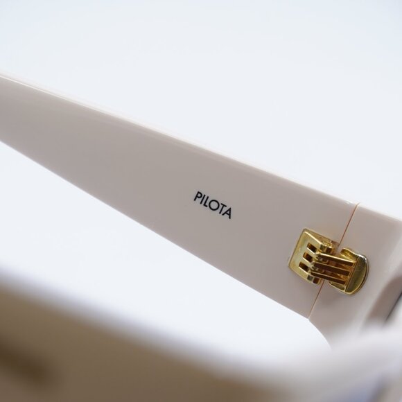 Jacquemus PILOTA JAC/2 C2 Sunglasses Ivory Pink Square Frame, Pink Lenses - Picture 5 of 10